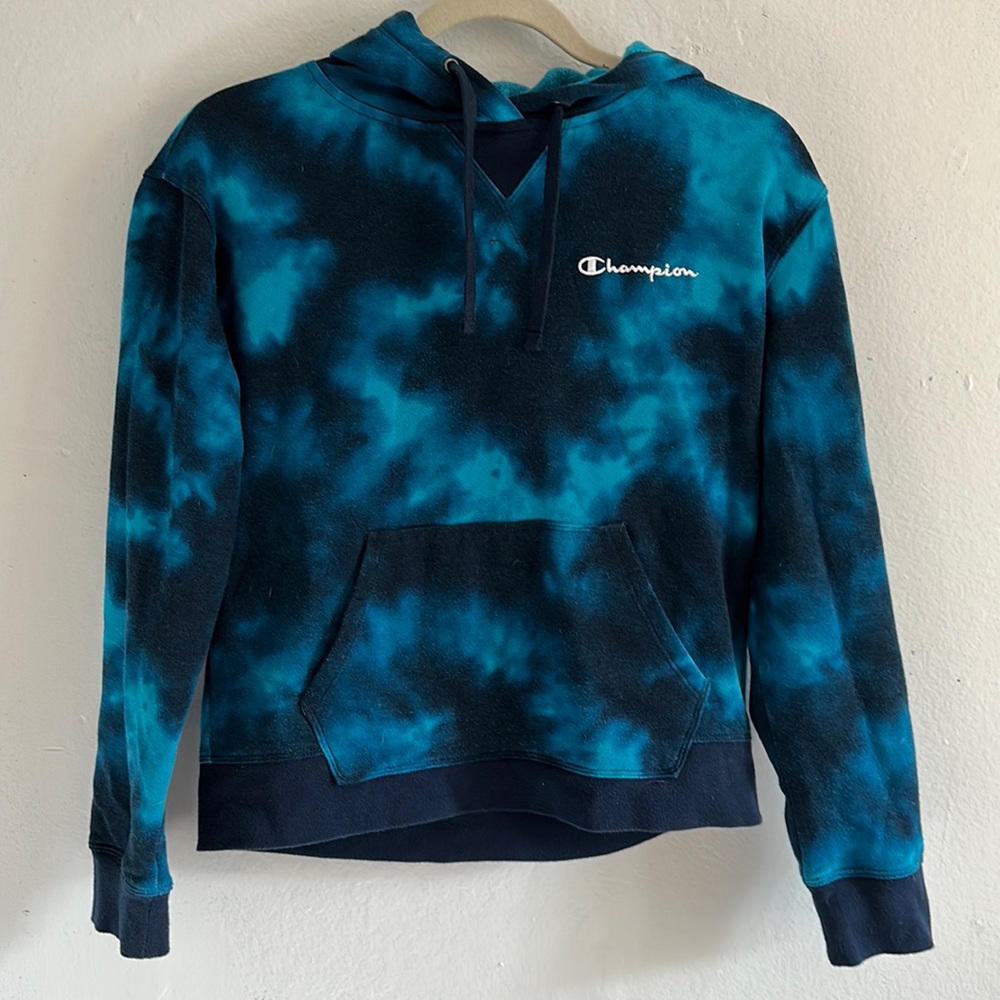 Champion tie dye hoodie